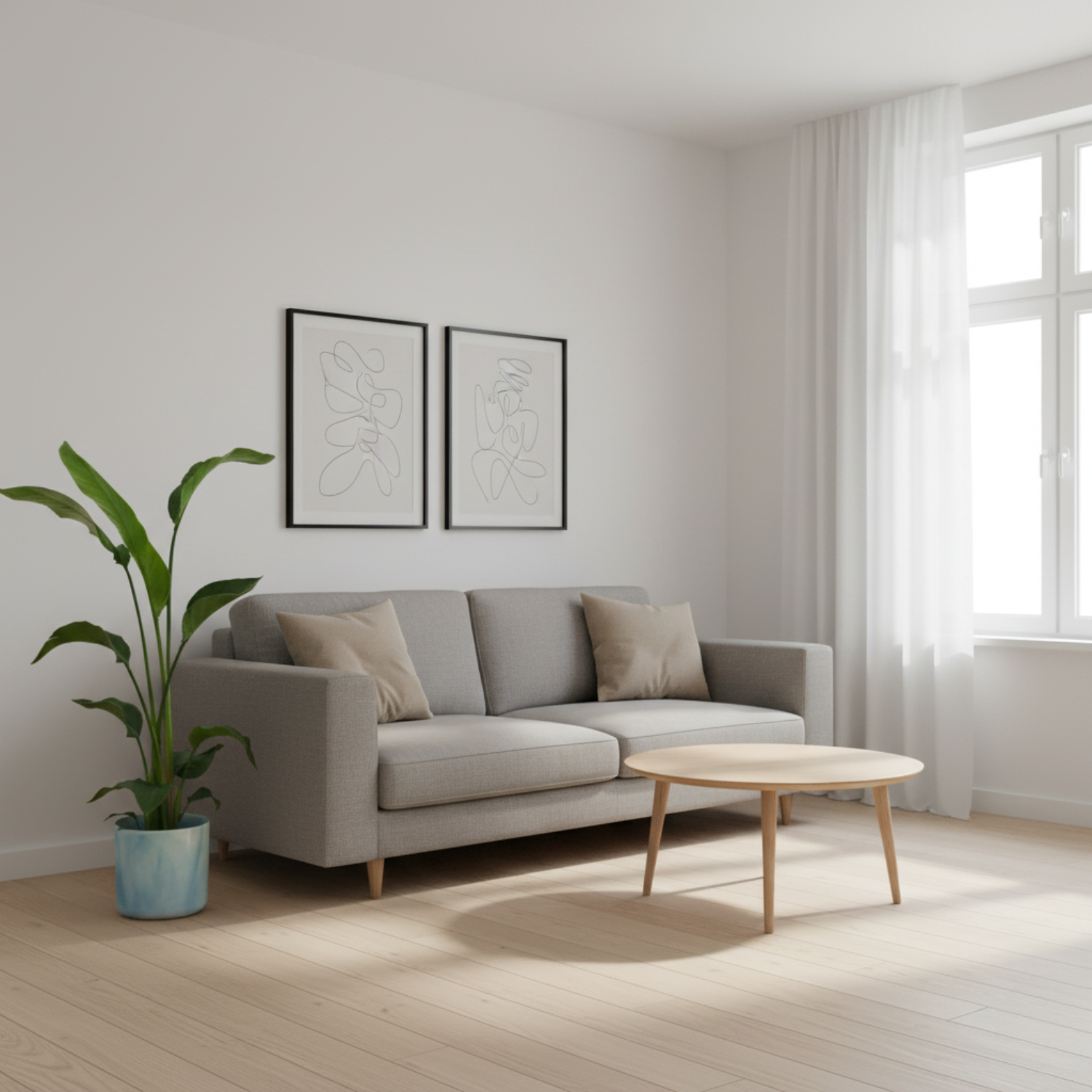 Combi deal - Strelitzia Nicolai inclusief elho Ocean Round - 100 cm