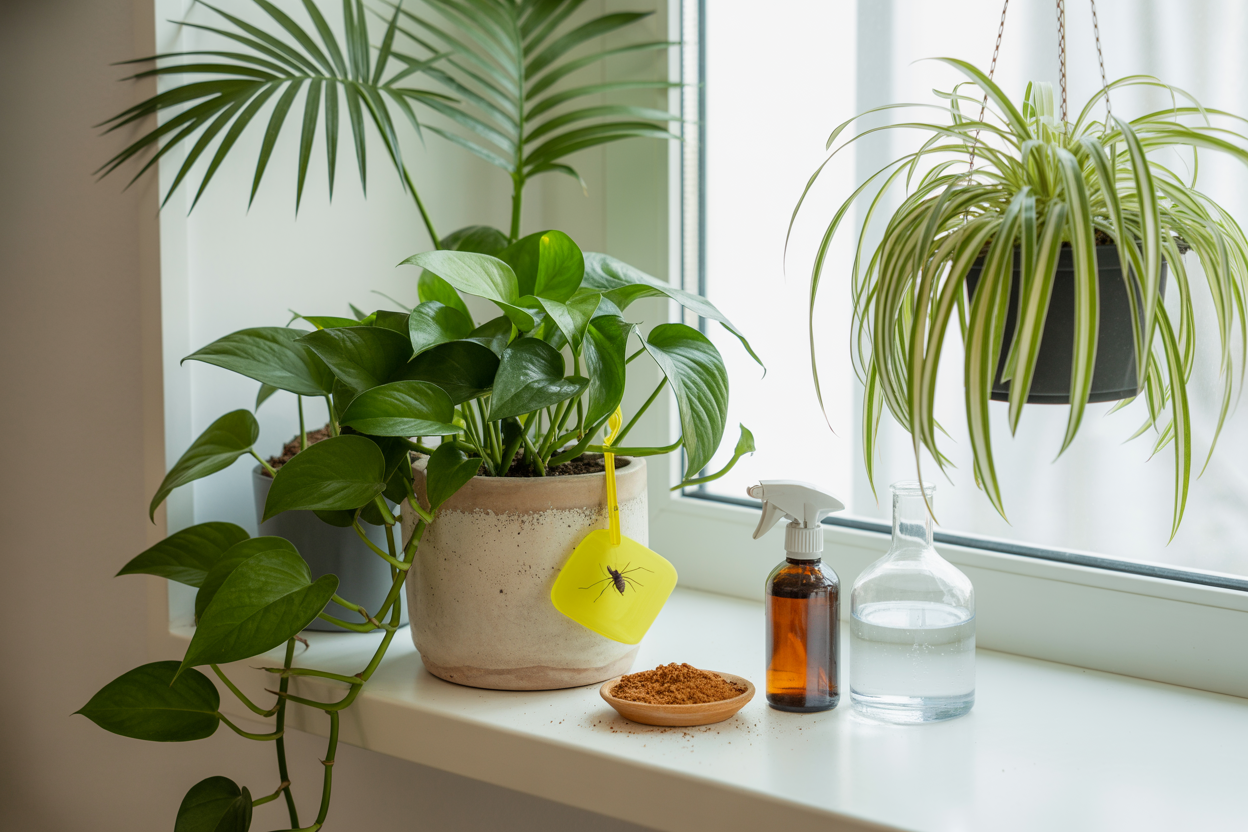How to Get Rid of Gnats in Houseplants (Naturally and Effectively)