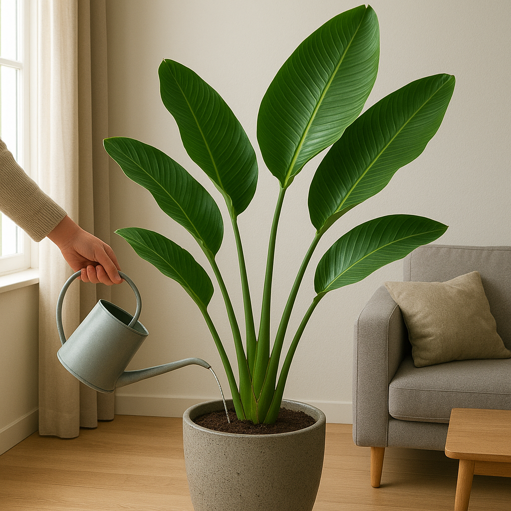 Hoeveel-water-heeft-een-Strelitzia-Nicolai-nodig Mooiste Plant