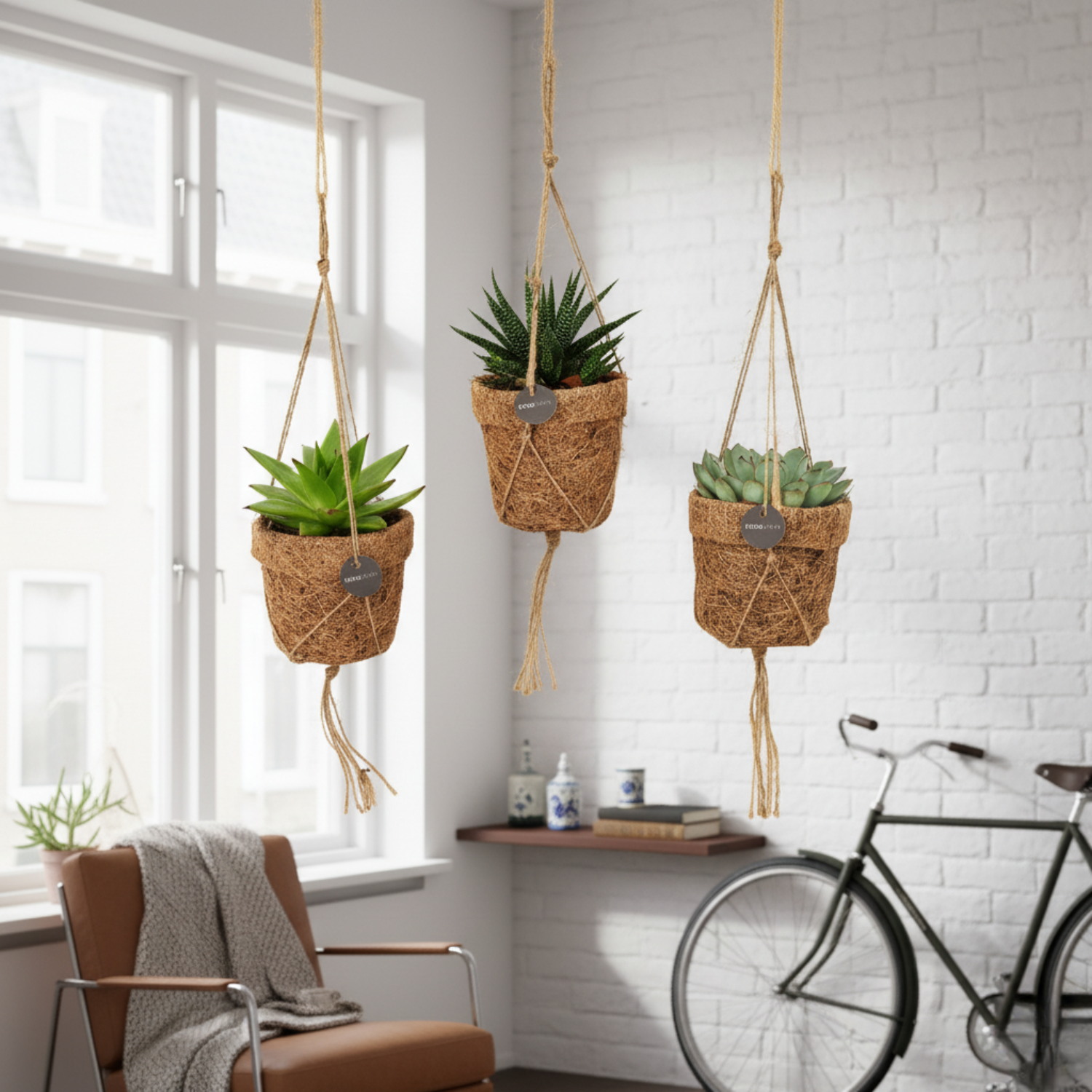 Kokopot String Succulent kopen