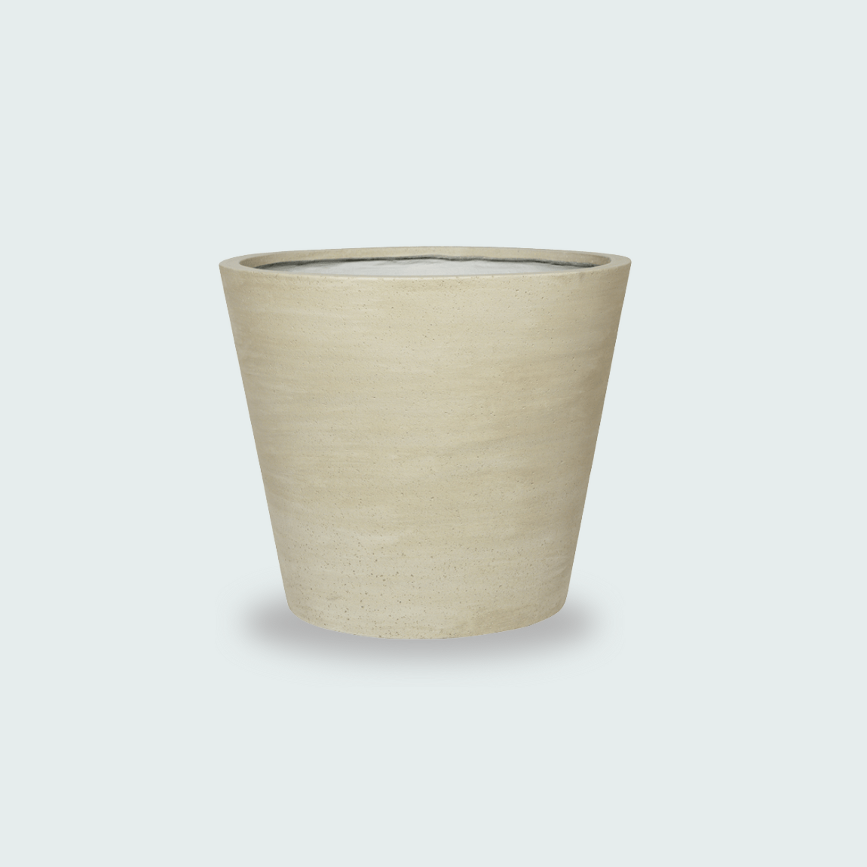 Pot Bucket Beige Washed
