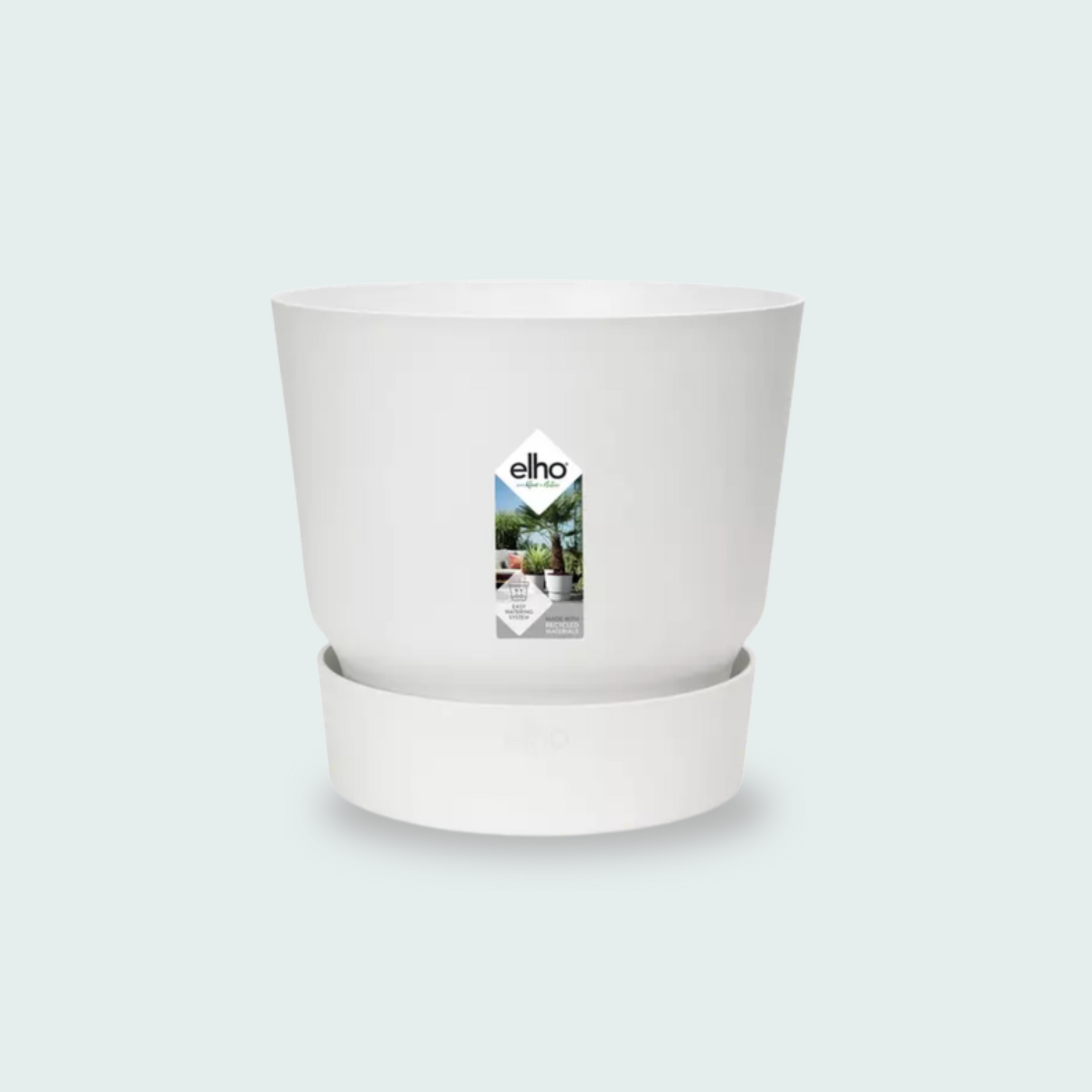 Pot Elho Greenville Round Wit (MEER) 
