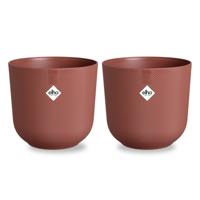 Pot Elho Jazz Round Tuscan Red