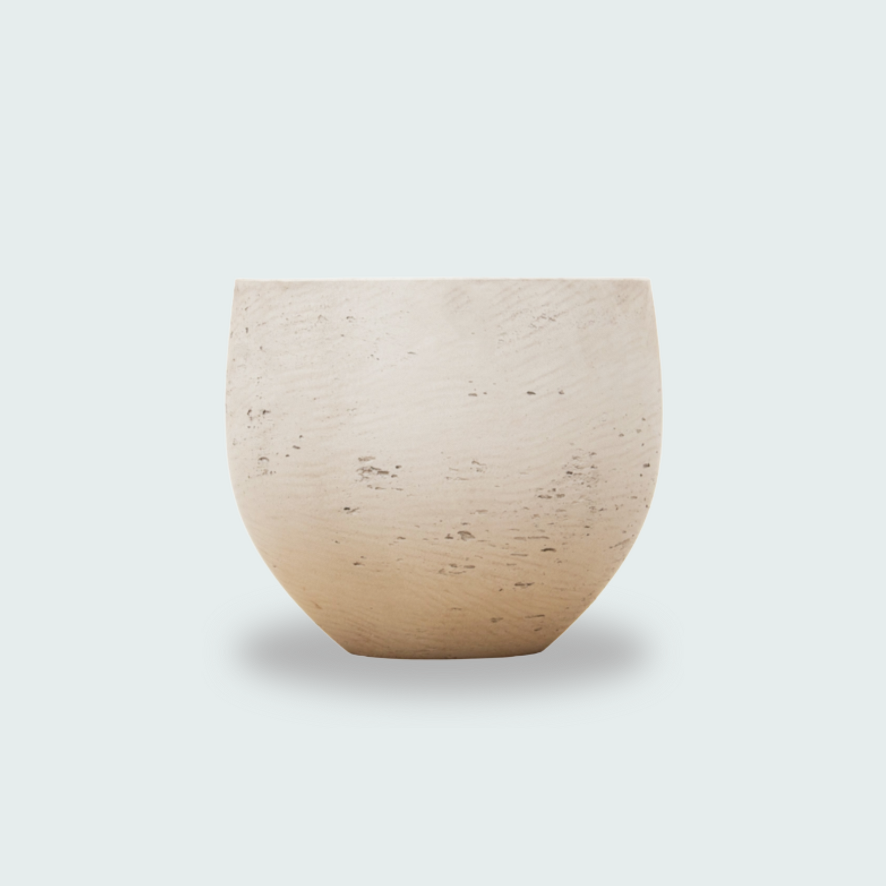 Pot Jumbo Orb Beige Washed