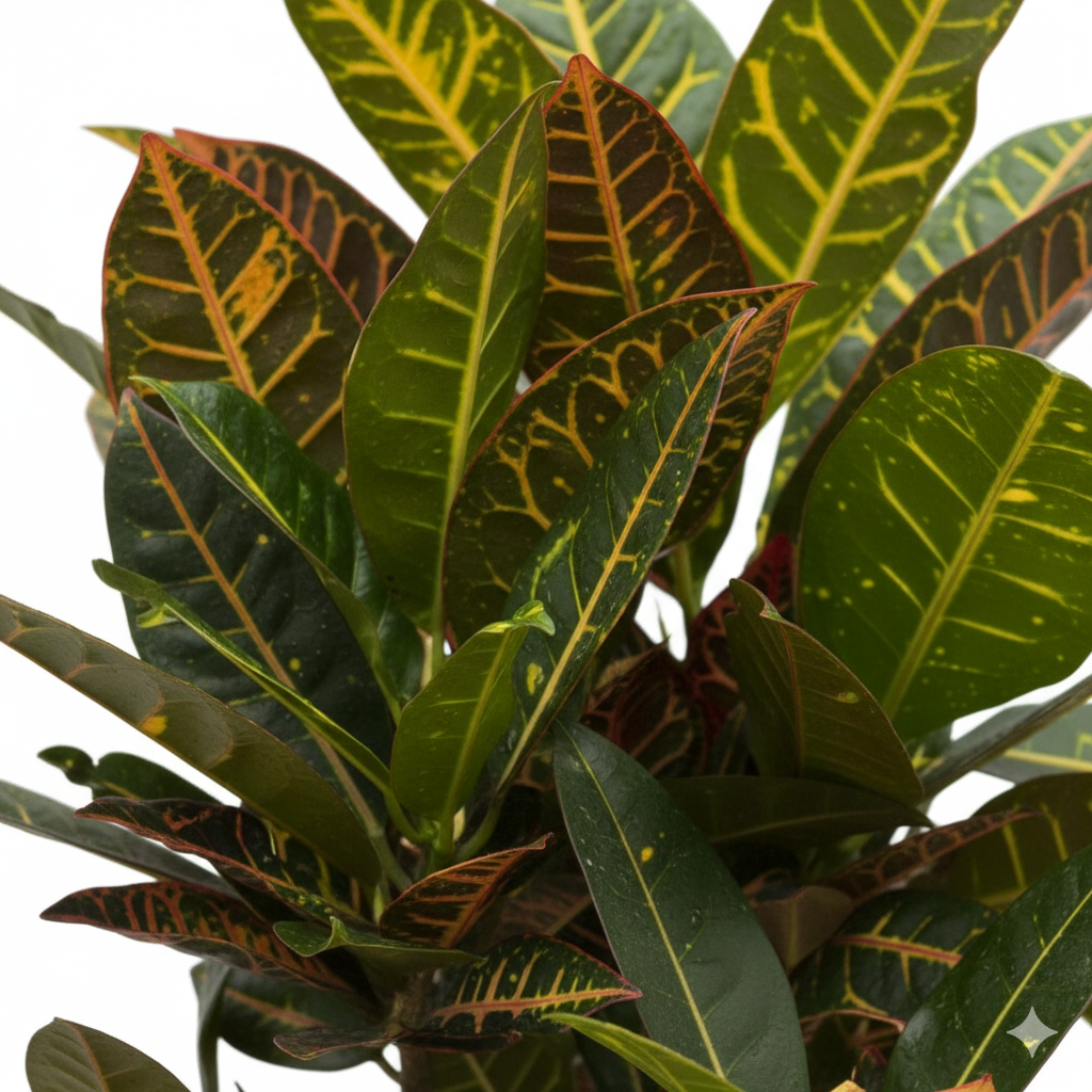 Codiaeum Croton Petra Vertakt 