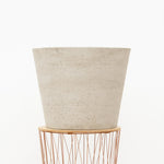 Pot Bucket Beige Washed 